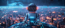 A robot aspiring the Internet