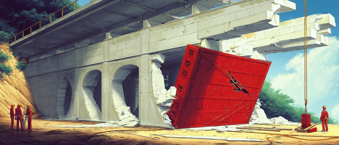 Illustration of a supply chain attack